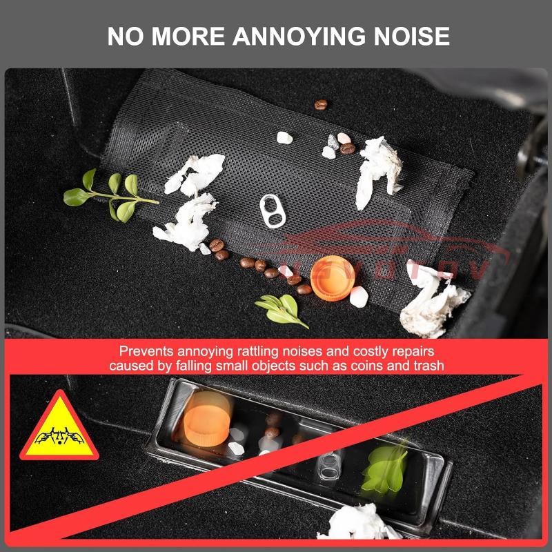 For Tesla Model 3 2025-2025 Model Y 2017-2025 Under Seat Air Vent Cover Anti-Clogging Dust Net Car Interior Modification Part