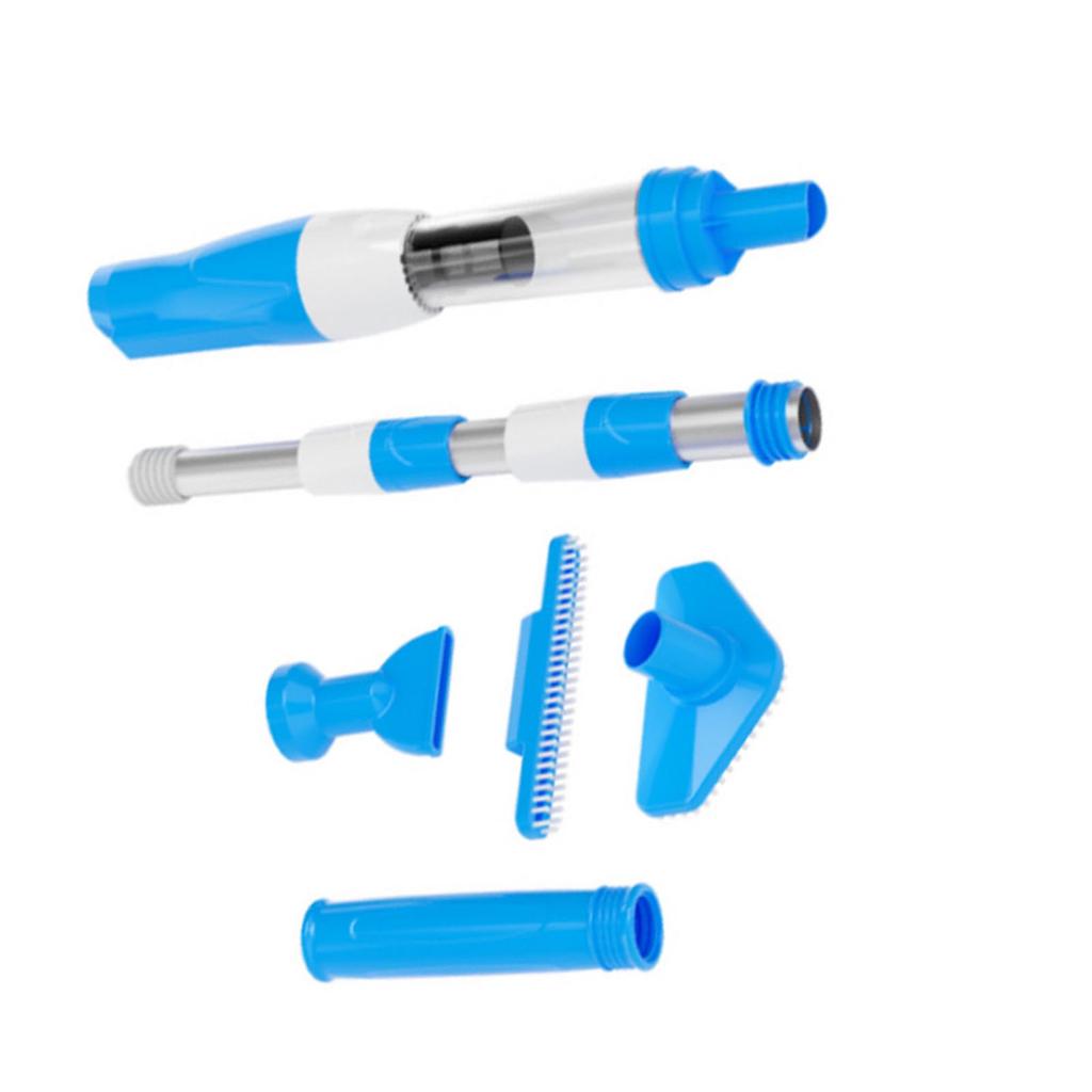 Cordless Handheld Pool Vacuum 120 Minute Run Time Rechargeable Powerful Pool Vacuum Cleaner for Spa Hot Tub Small Pools