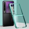 For Huawei Pura X Case Electroplating Transparent PC Phone Cover