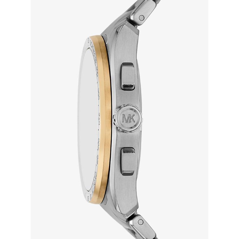 Michael Kors Oversized Accelerator 2.0 Silver-Tone Watch MK9188