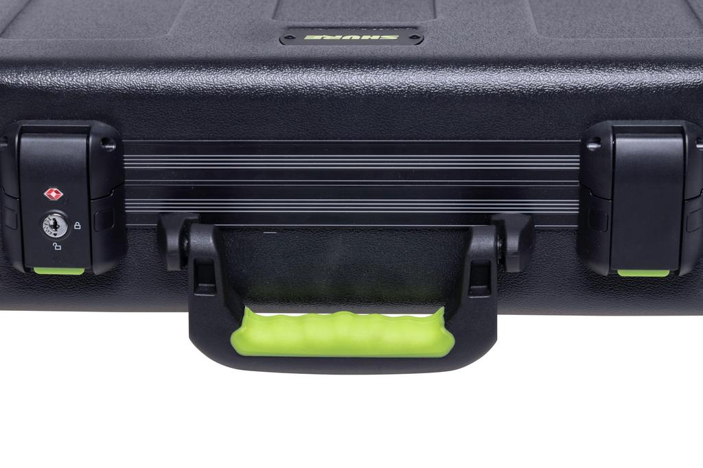 Shure by Gator Microphone Case PE Hard Case with TSA Lock Microphone Storage SH-MICCASEW06 (6 Type) []