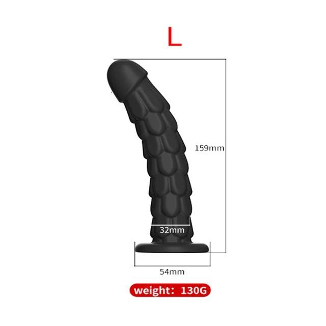 Silicone Anal Plug Dildo Ass Butt Plug With Strong Suction Cup Dilator Training Female Masturbation SexToy Couple Intimate Goods