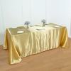 Champagner Gold Satin Tischdecke, Nordischer Stil Eleganz Hochzeit Staubdichte Tischabdeckung, Für Esstisch Geburtstagsparty Tischdekor
