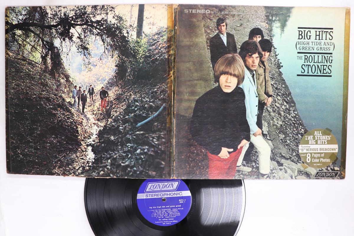 Виниловая пластинка ROLLING STONES Big Hits High Tide And Green Grass NPS1 LONDON 1966 US Rock Б/у