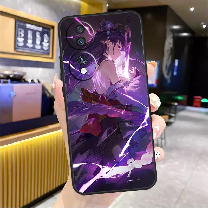 Genshin Impact Case For Honor 90 Lite 70 Lite 50 X8a X9a X7a X6a X7 X8 X9 Magic 5 Pro 4 Lite 9X 8X Coque