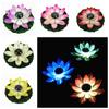 Lotus Solar Lotus Lamp Automatic Sensing Smart Switch Lotus Wishing Lamp  Garden