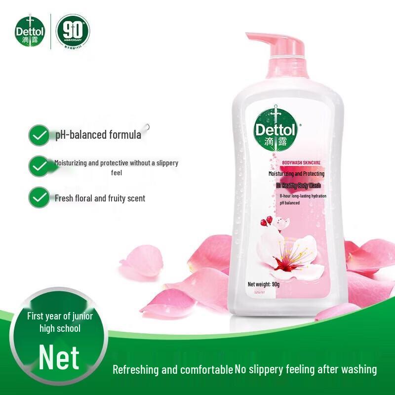 Dettol Moisturizing Care Long-Lasting Fragrance Shower Gel