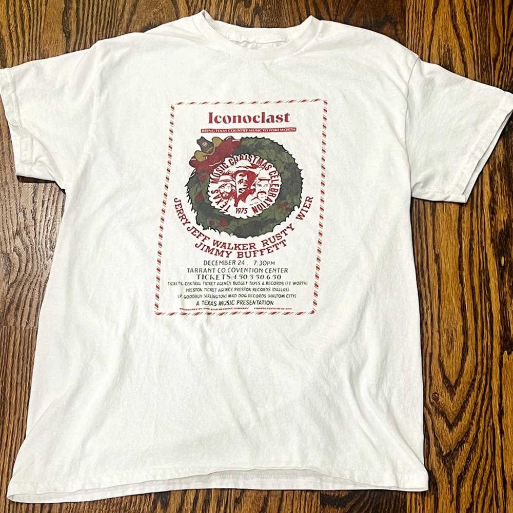 Vintage Vintage Jerry Jeff Walker Gift Funny Black All Size 20D1893 Unisex T-Shirt XXL