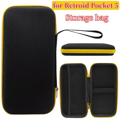 Tragbare Schutztasche Stoßfest Reise-Schutzhülle Kratzfest Reißverschluss Handtasche für Retroid Pocket 5 Handheld-Spielekonsole