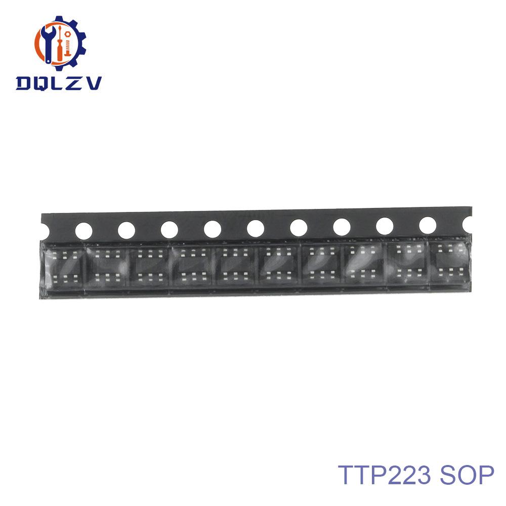 TTP223 Touch Key Switch Module Touching Button Self-Locking/No-Locking Capacitive Switches Single Channel Reconstruction