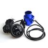 Jauge de température d'eau ultra-fine 52 mm 12 V pour voiture de course et adaptateur de capteur de tuyau de raccordement de température d'eau 1/8NPT