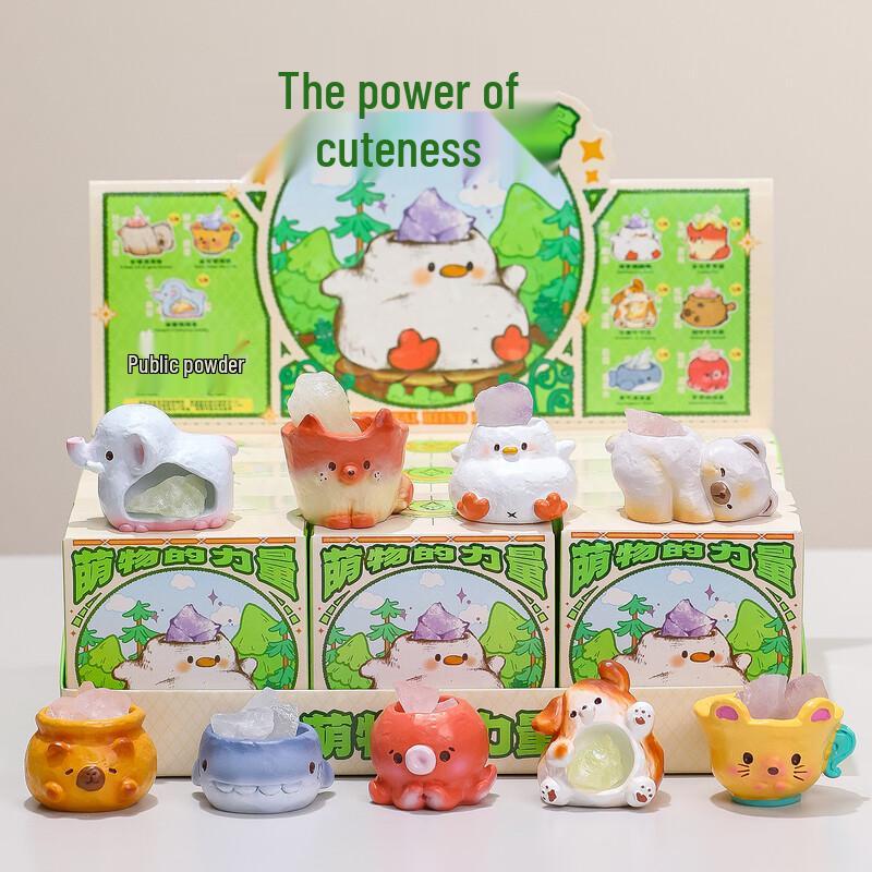 Милый Кот Кристальная Слепая Коробка Набор Фигурок