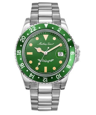 Vintage Stainless Steel Green Dial Automatic H900ATV 100M Men's Watch