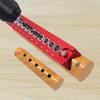 Dowel Drill Block Drilling, 3-12mm Self Centering Doweling Jig Kit Drill Jig with Positioning Rod Straight Holes Biscuit Joine