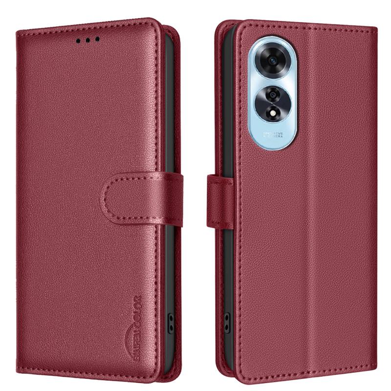 Wallet Flip Case For OPPO A60 4G Cover Cases For OPPO A60 A59 A79 A18 A38 A58 A78 4G A98 5G Coque Leather Phone Protective Bags