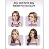 New Wireless Rechargeable Hair Straightener Comb, Portable Anti-Damage Hair Care Styling Brush for Home Travel Use