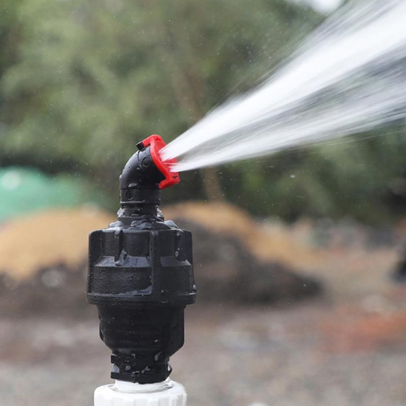 1/2" 360° Rotating Nozzle Lawn Irrigation Sprinklers Thread Long Distance Spray