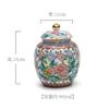 Double-layer Alloy Cover Tea Pot Boutique Moisture-proof Storage Tank High-end Sealed Pot Tea Container Tea Set Accessories Gift