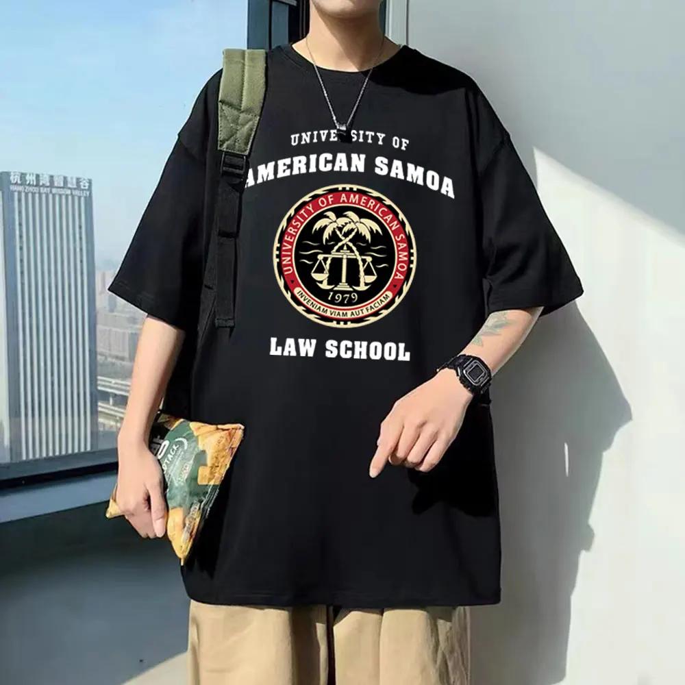 

Футболка Better Call Saul Breaking Bad Мужская Модная Повседневная Футболка Streetwear Университет Американского Самоа Юридический Факультет Футболка - ... S разноцветный