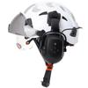 Bluetooth 5.0 Noise Reduction Earmuffs With Construction Safety Helmet For Engineer ABS HardHat with Visors  Industrial Hat ANSI