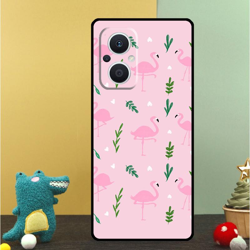 

Flamingo Bird Case For OPPO Reno 15F 14F 11 12 13 F 14 10 15 Pro 7 8 Lite OPPO Find X5 X6 X8 X9 Pro Cover OPPO Find X6 Pro