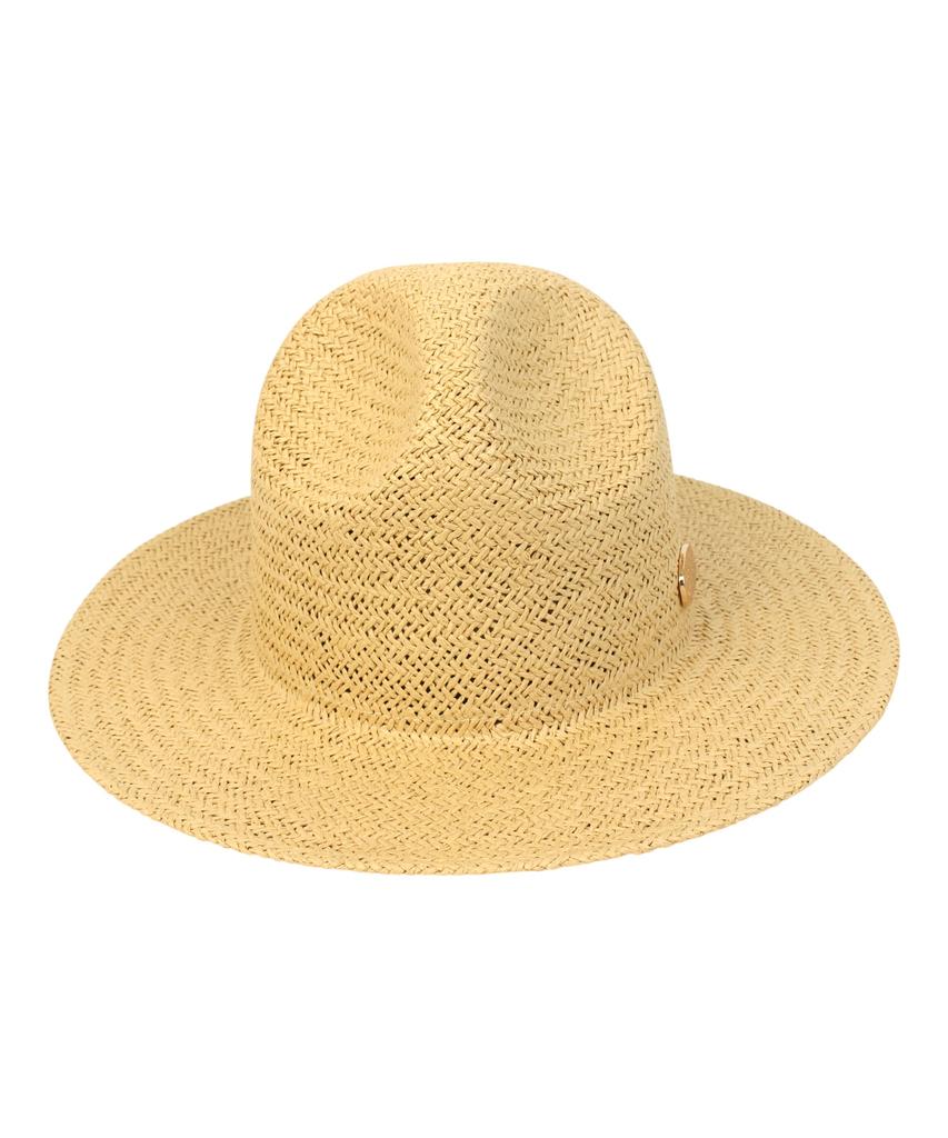 Yunibeosyeolkemiseuteuli Swing Beige Y Simple Fedora Summer Fedora