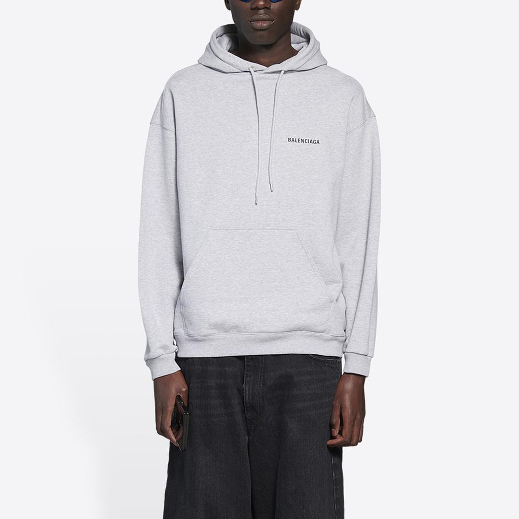 Balenciaga Sweatshirt Regular Fit Men's Mixed Gray 600583TIV841167