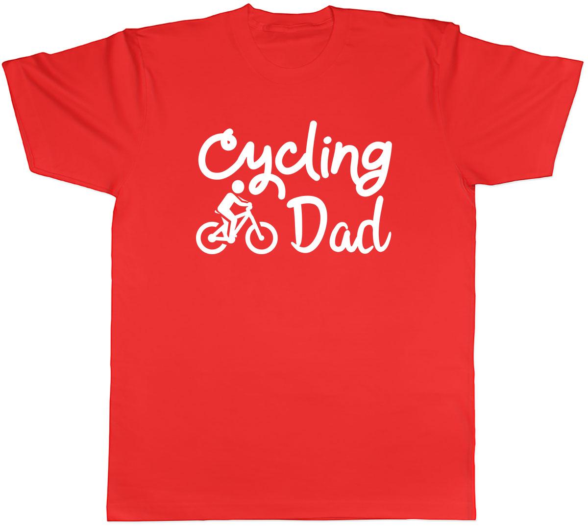 Cycling Dad Unisexs Unisex TShirt Tee S
