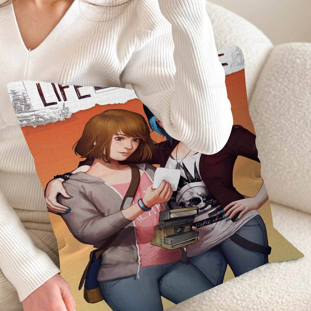 Game L-Life Is S-strange Pillow Gift Home Office Decoration Pillow Bedroom Sofa Car Cushion CoverPillow Case