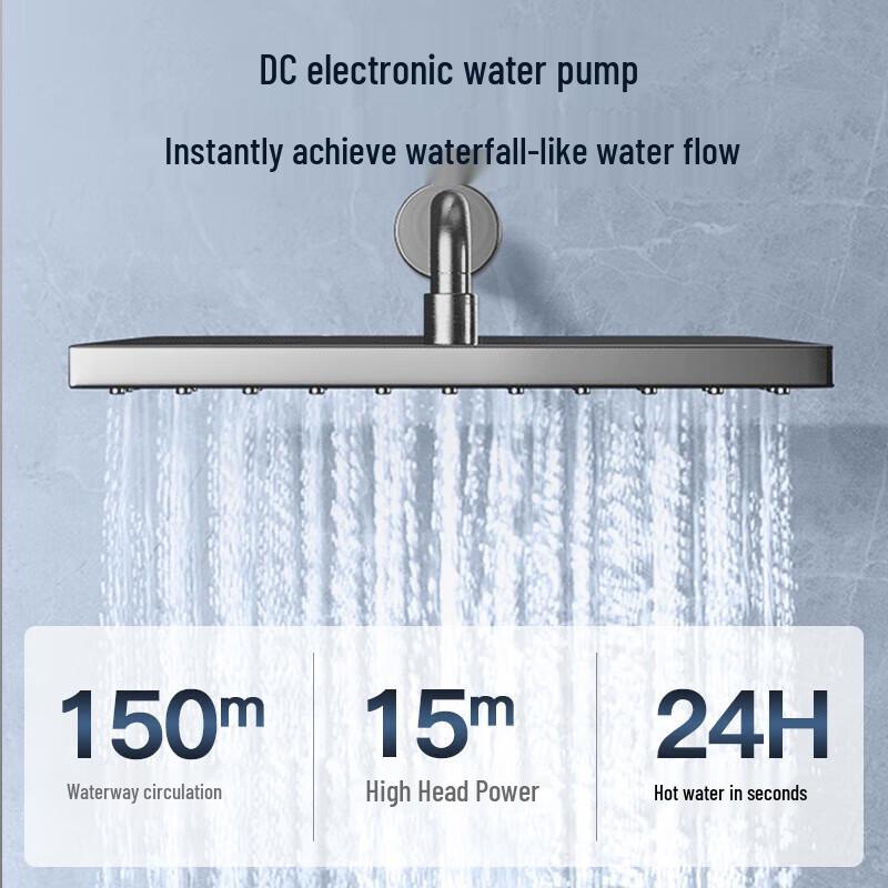 JNOD Tankless 3-Phase Instant Electric Water Heater CN Plug (adapter Included)