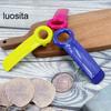 3Pcs Manual Can Opener, Portable Comfortable Grip, Ergonomic Handle, Heavy Duty, Elderly Children Adults, Colorful Bottle Jar Opening Tool
