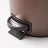 Metal Bathroom Waste Basket Soft Close Step Trash Can Removable Liner Indoor Outdoor Wastebasket Household Commercial Use 1.3