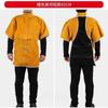 Leather Suede Electric Welding Protective Suit Anti-fire Scald Proof Flame Retardant Heat Insulation Clothing Work Apron