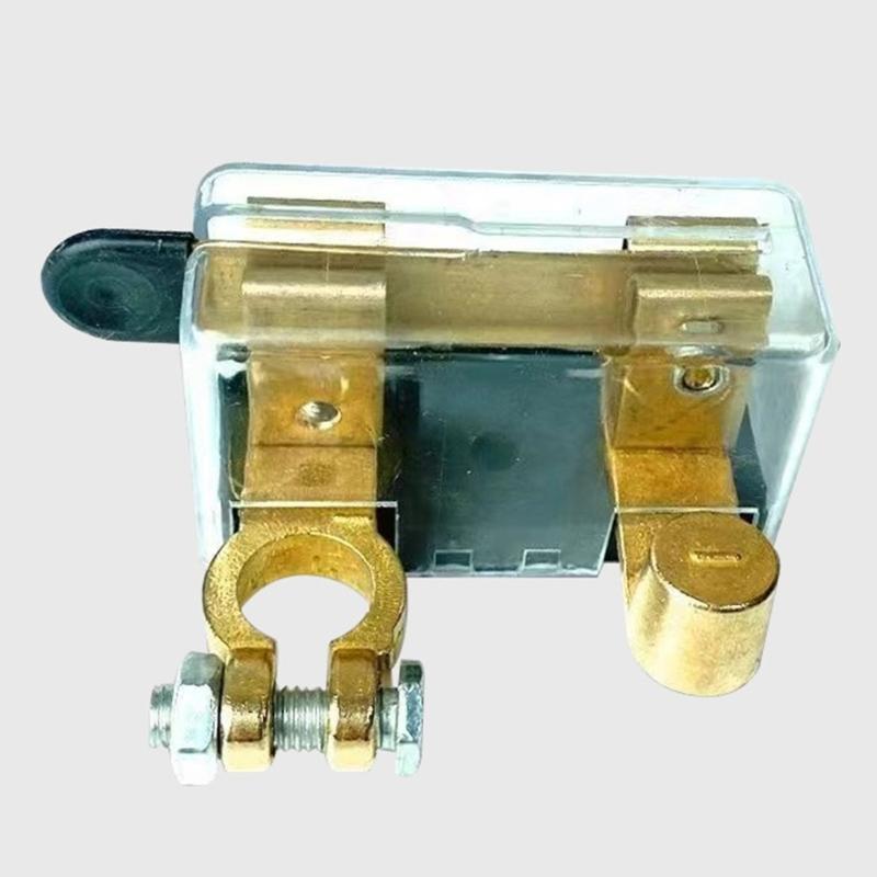 Dustproof Top Post Negative Terminals Battery Disconnect Switch 12V/24V 250A Power Isolator for Marine Cars Boats ATVs