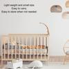 Bras Mobile pour Lit de Bébé Type Pince Pliable Bras Suspendu pour Jouets Aspect Bois Stable Lit de Bébé Mobile Musical pour Lit de Bébé de Crèche