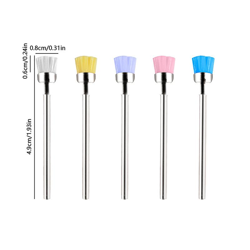 Nail Drill Bit Cleaning Brush Electric Nail Files Milling Cutter Dust Remover