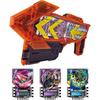 Bandai Kamen Rider Gatchard DX Gatcharge Gun with Ride Chemical Trading Card Case Generic Toy