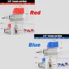 1PCS  Brass Mini Ball Valve 1/8" 1/4" 3/8" 1/2" Male-Male/Female-Male/Female-Female Air Compressor Water Gas Oil Shut Off Valve