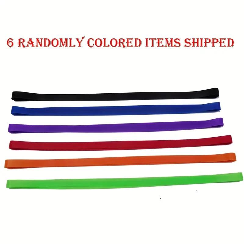 

6-Piece Premium Windproof Silicone Beach Towel Strap - High Stretch, Bright Colors, Safe Fixation for Chairs, Swimming Pool and