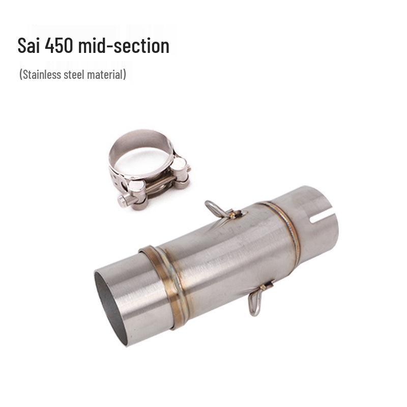 Qianjiang Sai 450 Exhaust Modification: Front, Mid, Tail, and Muffler Cover Accessories