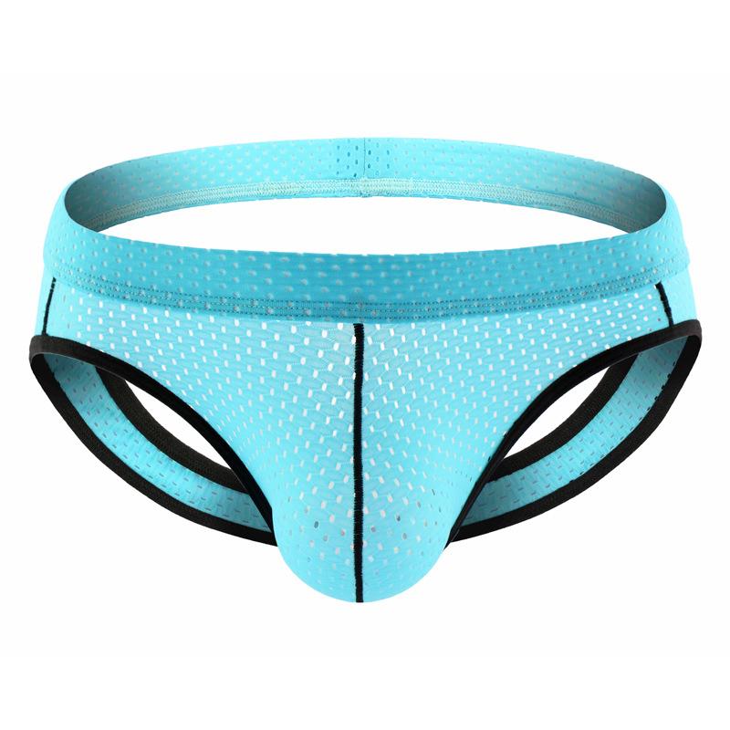 Sexy  Men's Jock Strap Breathable Underwear Backless Jockstrap Briefs Underpants Thong