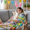 SpongeBob: Lively&Vibrant All-Character Group Portrait Print Blanket Soft Multifunctional Decortive Universal Throw Blanket Gift