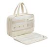 Faltbare karierte Kosmetiktasche Damen Reise-Organizer Hängende Toilettenartikel Kosmetiktasche Wasserdichte Make-up Beauty-Tasche Badezimmer-Aufbewahrung