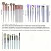 Set de pensule de machiaj Soft Fluffy Professiona Cosmetic Foundation Powder Fard de pleoape Kabuki Blending Make Up Brush Instrument de frumusețe Machiaj