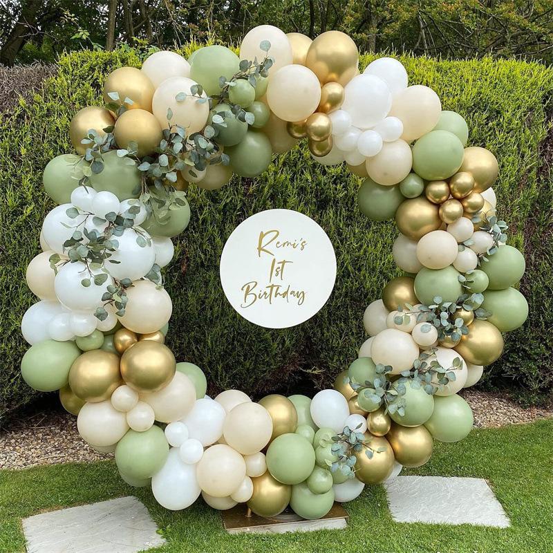 

Авокадо Зеленый Воздушный Шар Арка Набор Винтаж Зеленый Песок Белый Воздушный Шар Украшения Партии Baby Shower День Рождения Воздушный Шар