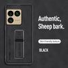 Cases For Sony Xperia 1 VIII Skinsheep PU Leather Magnetic Holder Shockproof Case For Sony Xperia 1 VIII Matte Phone Back Cover