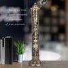 GOTOTOP Incense Stick, Portable Incense Tower Holder Bronze Tone Dragon Phoenix Relief Craft Ornaments Tea Room Decoration Vertical Stick Incense