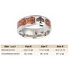 Unisex Bang Men Girls Wife Stainless Steel Father Couple Art Jewelry Hand Women Vintage Gift Ring Wedding Anniversary