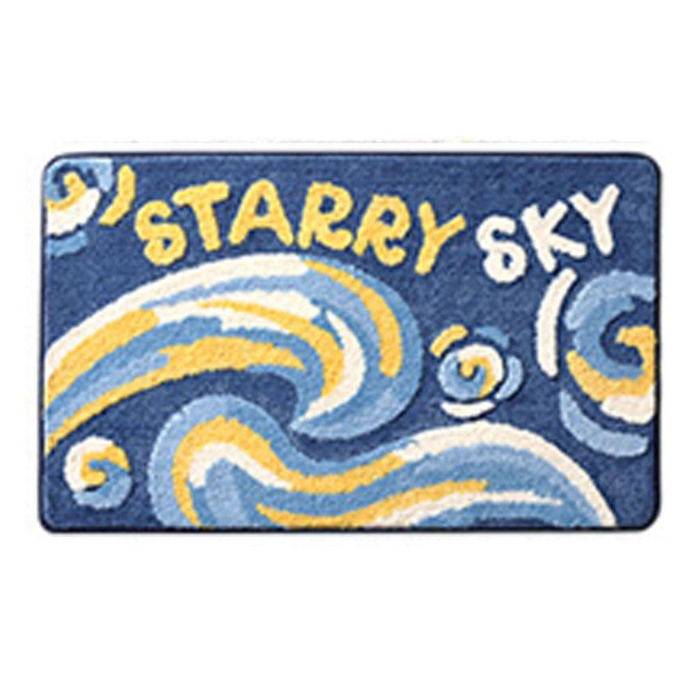 Anti-slip Floor Mat Absorbent Rug Entrance Carpet Cashmere Bath Carpet  Bathroom