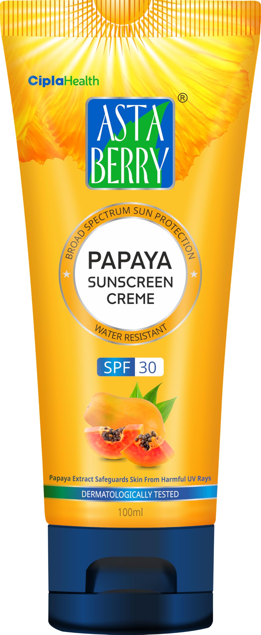 ASTABERRY Papaya Sunscreen For All Skin